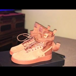 nike air force sf1 green training shoes